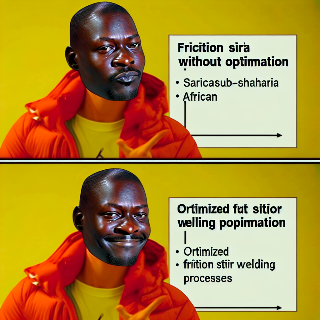 When Your Friction Stir Welding Skills Need Optimization