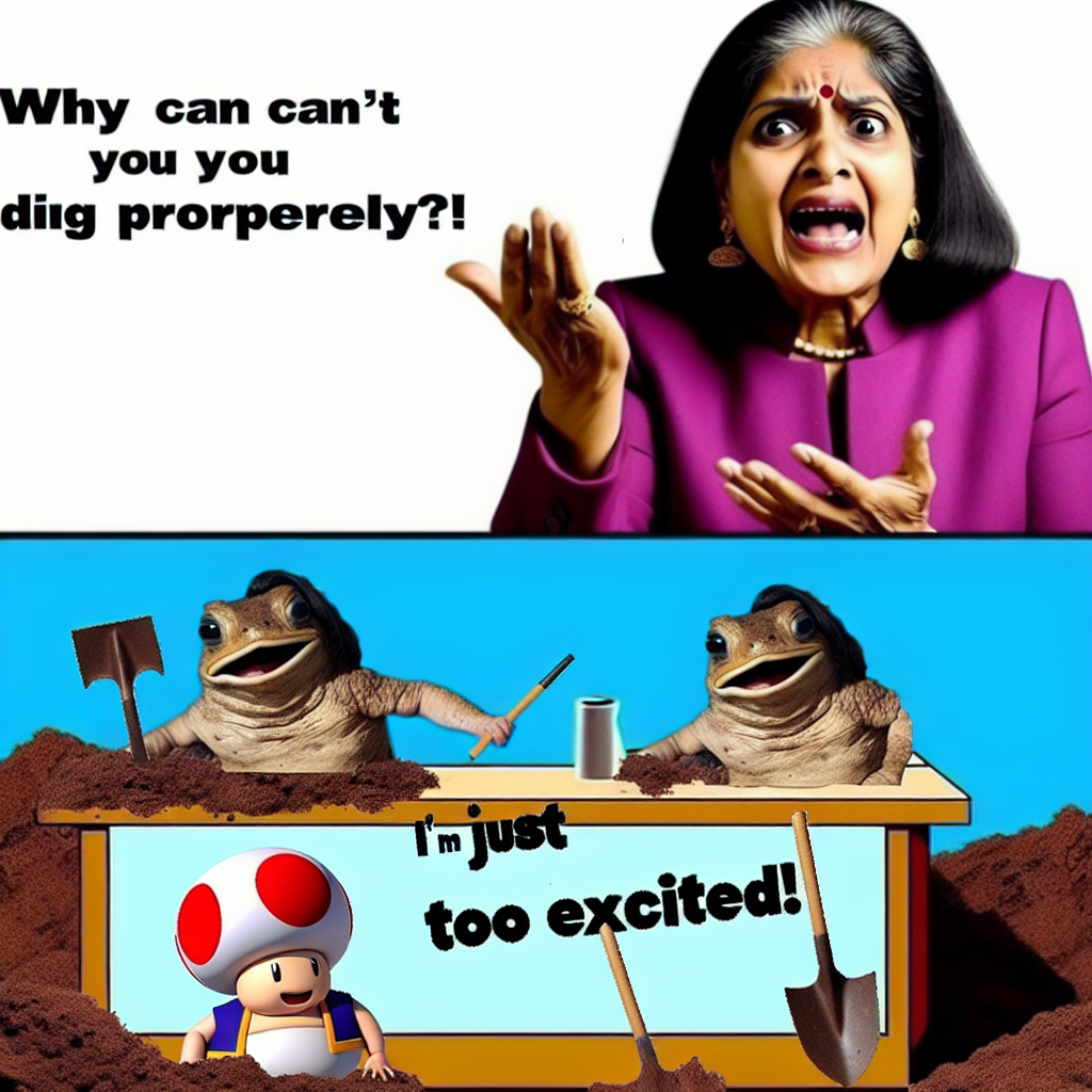 When Stoneface Meets Turbo Toad Diggers: A Mining Adventure!