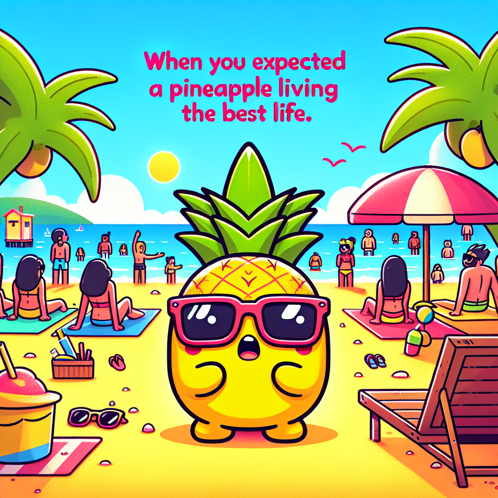 Pikachu's Pineapple Surprise: A Shocking Encounter!