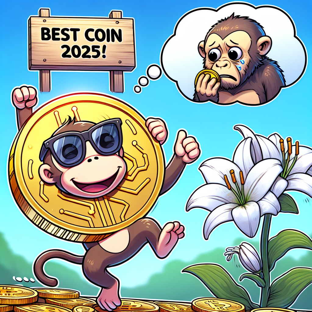 When Your Lily Monkey Invests in Bitcoin for 2025!