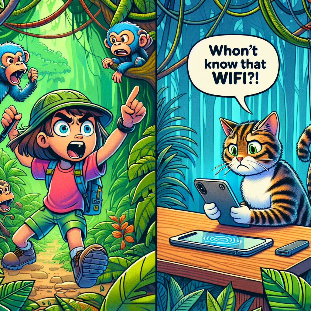 Dora the Explorer's Epic Quest for WiFi
