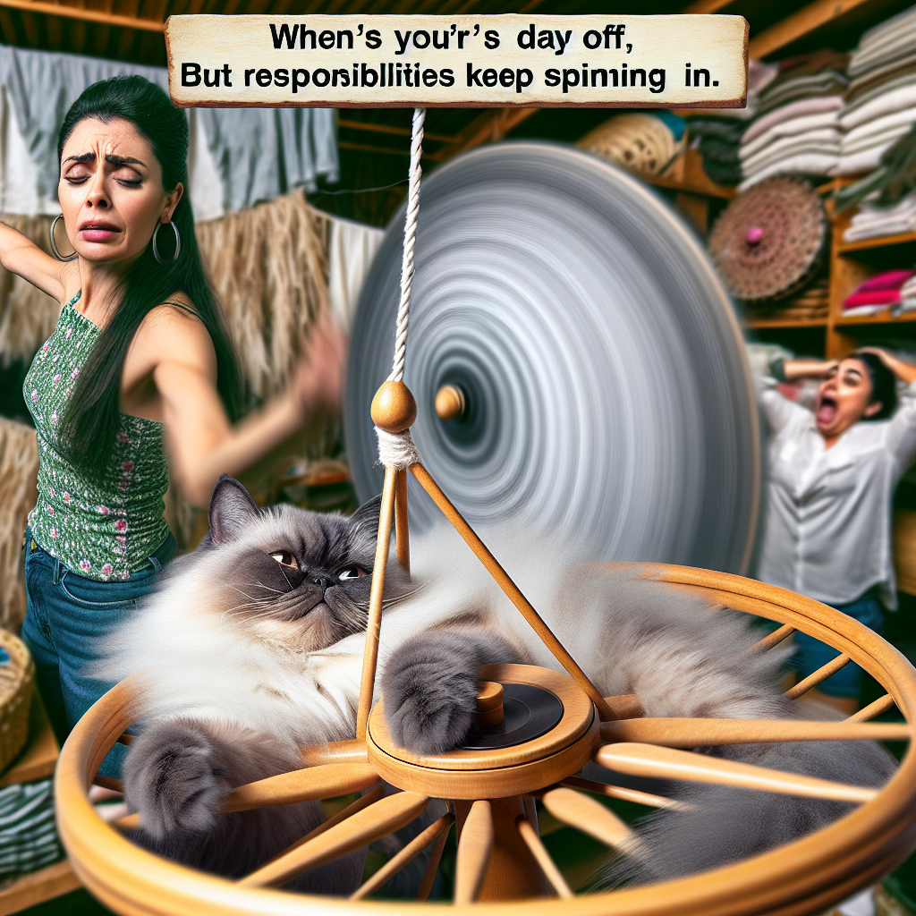 Funny Kitty Spin Meme: When You Just Want to Chill