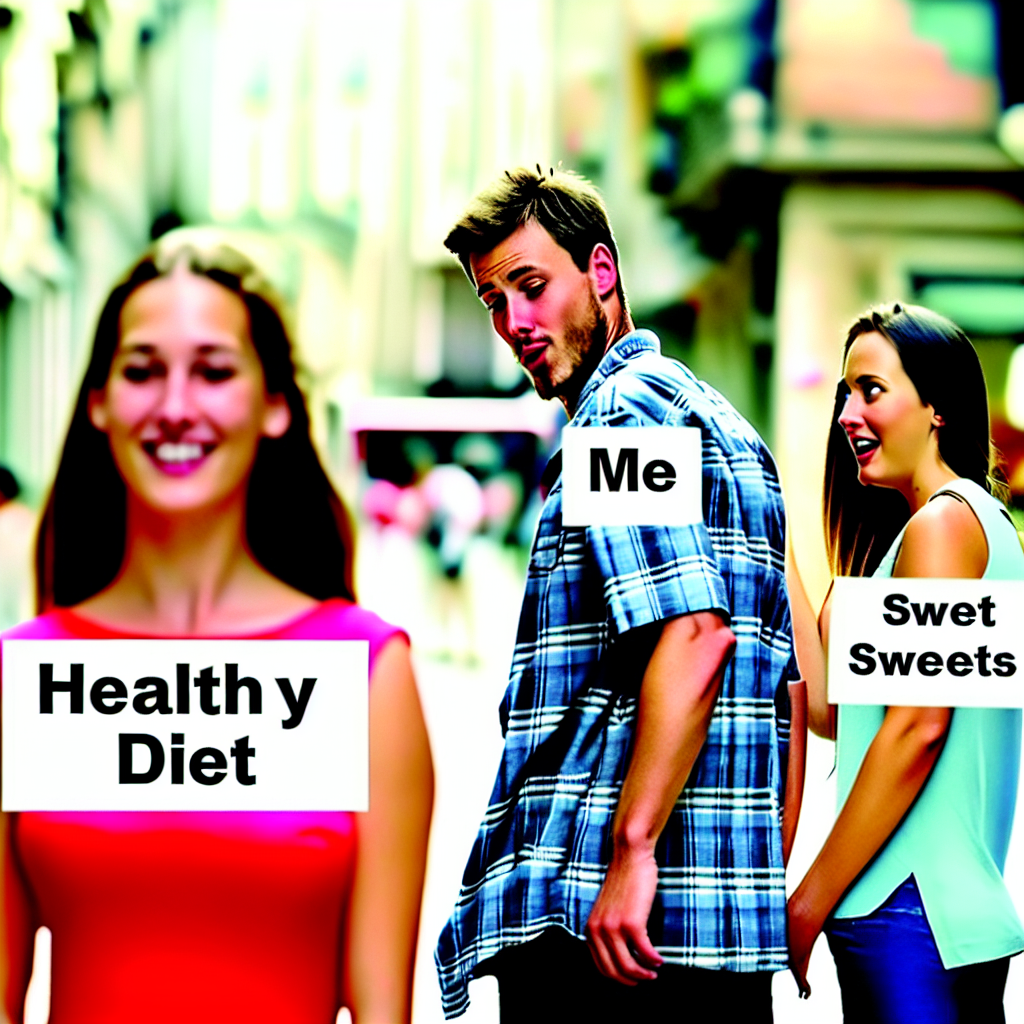 When Temptation Strikes: Relating Life Choices to the Distracted Boyfriend Meme