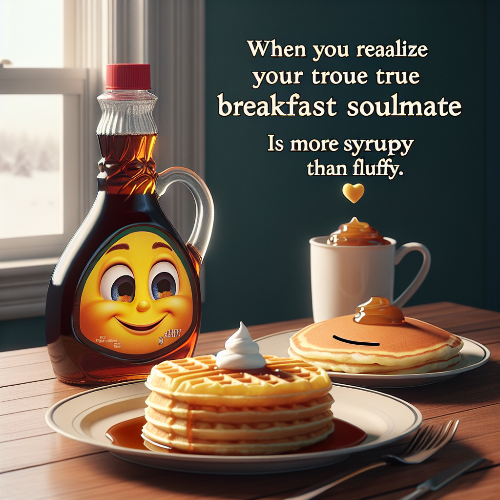 When Corn Syrup Meets Waffles: A Breakfast Love Story