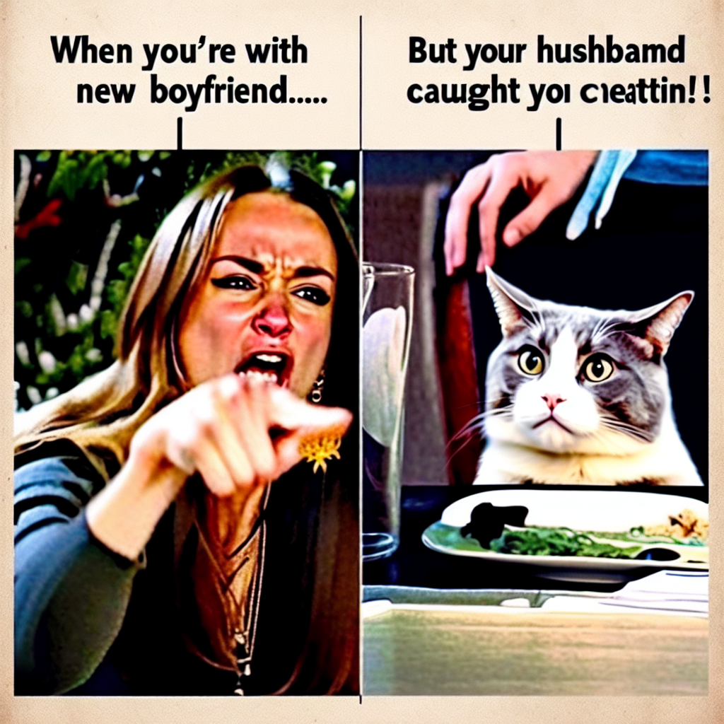 Wife Catches Cheating Hubby While on a Date with Her Boyfriend