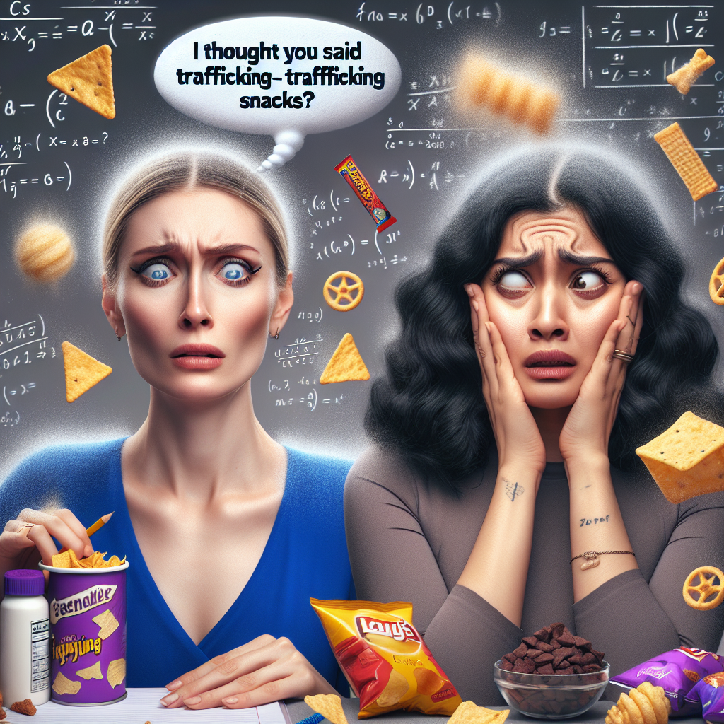 When Your Friend Claims They Only Have Snacks for Trafficking