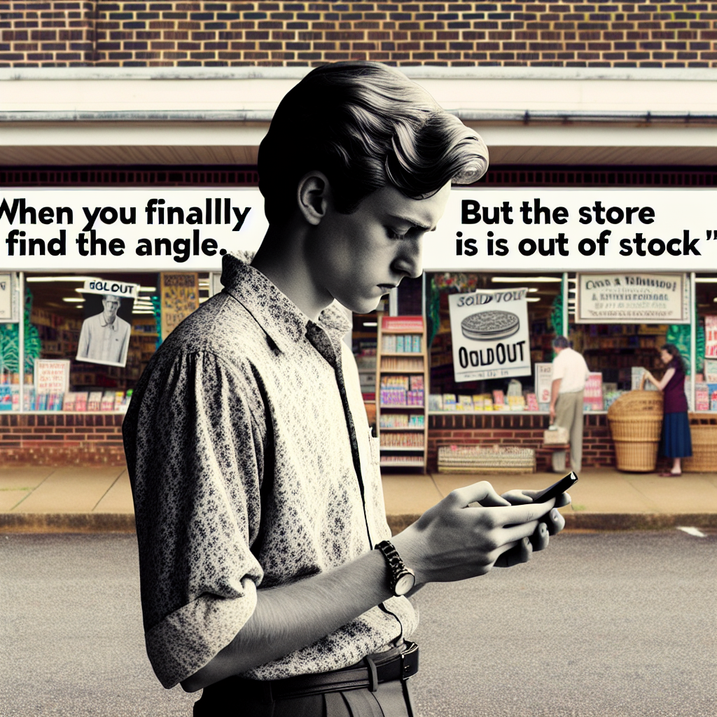 When the Store Runs Out and WhatsApp Gives You Angles