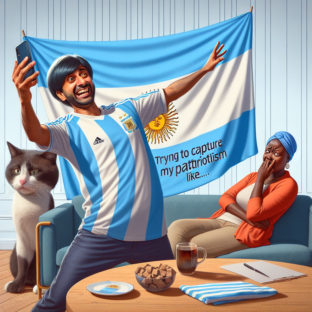 When Argentina's Flag Takes Over Your Life