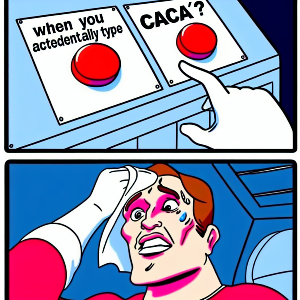 When You Type 'Cacá' and Your Friends Don't Let You Live it Down!