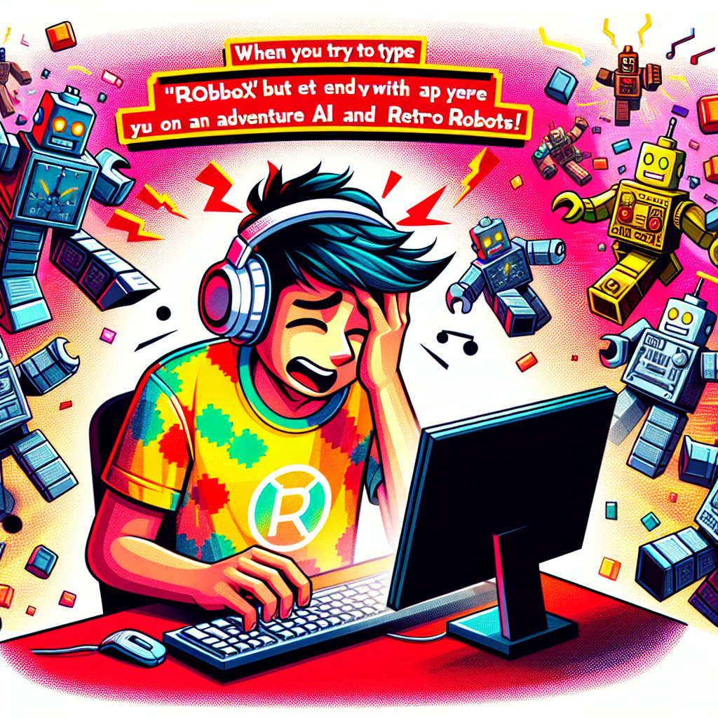 When You Try to Spell Roblox but End Up with a Whole New Game