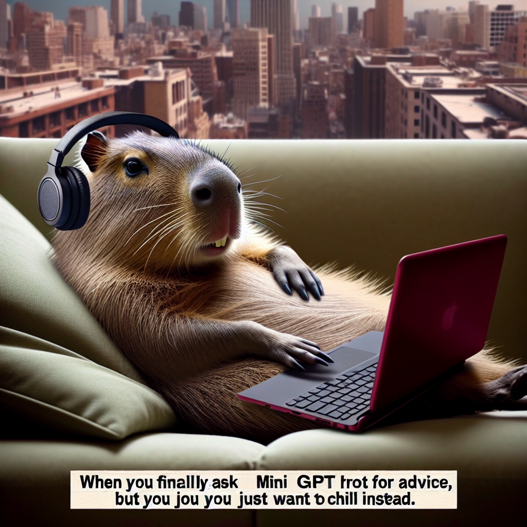 Capybara Mini GPT: The Ultimate Chill Vibes