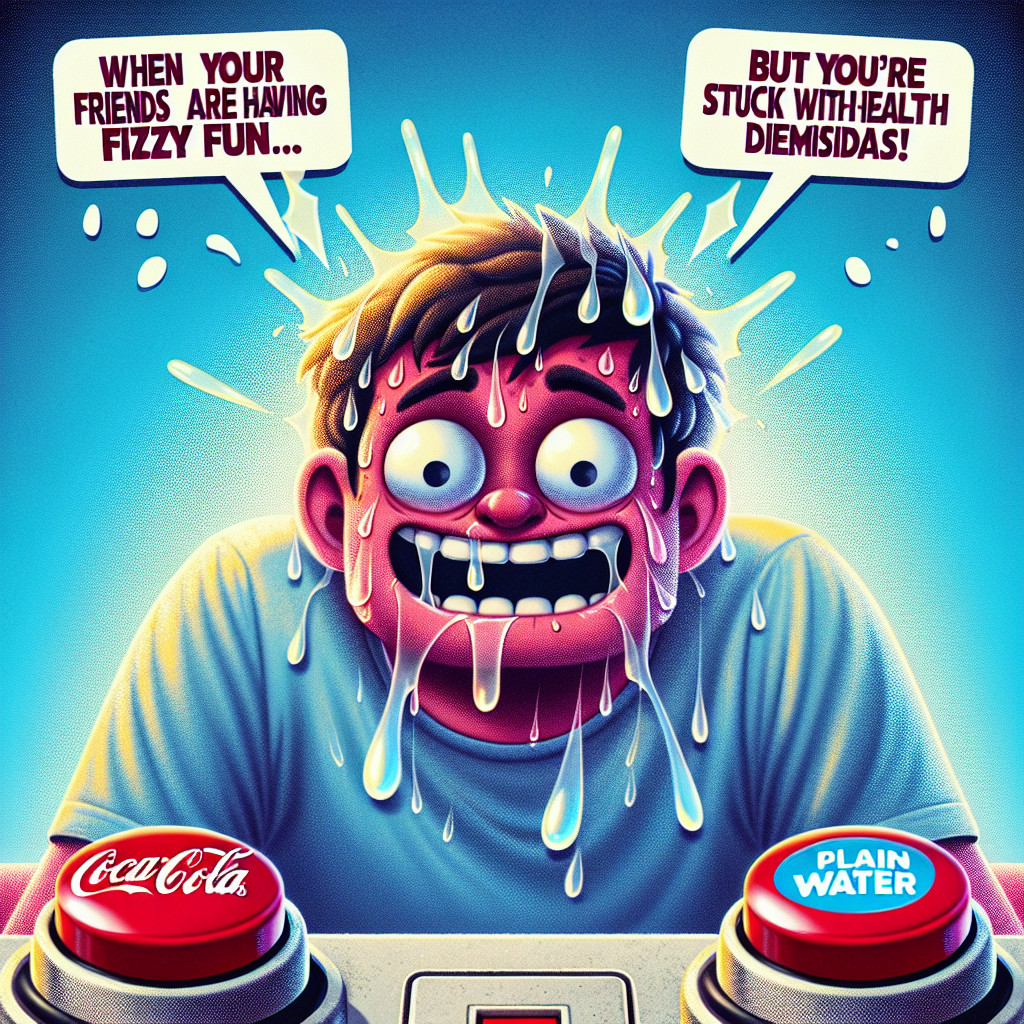 When You Realize It's Coca-Cola or Water: A Refreshing Dilemma
