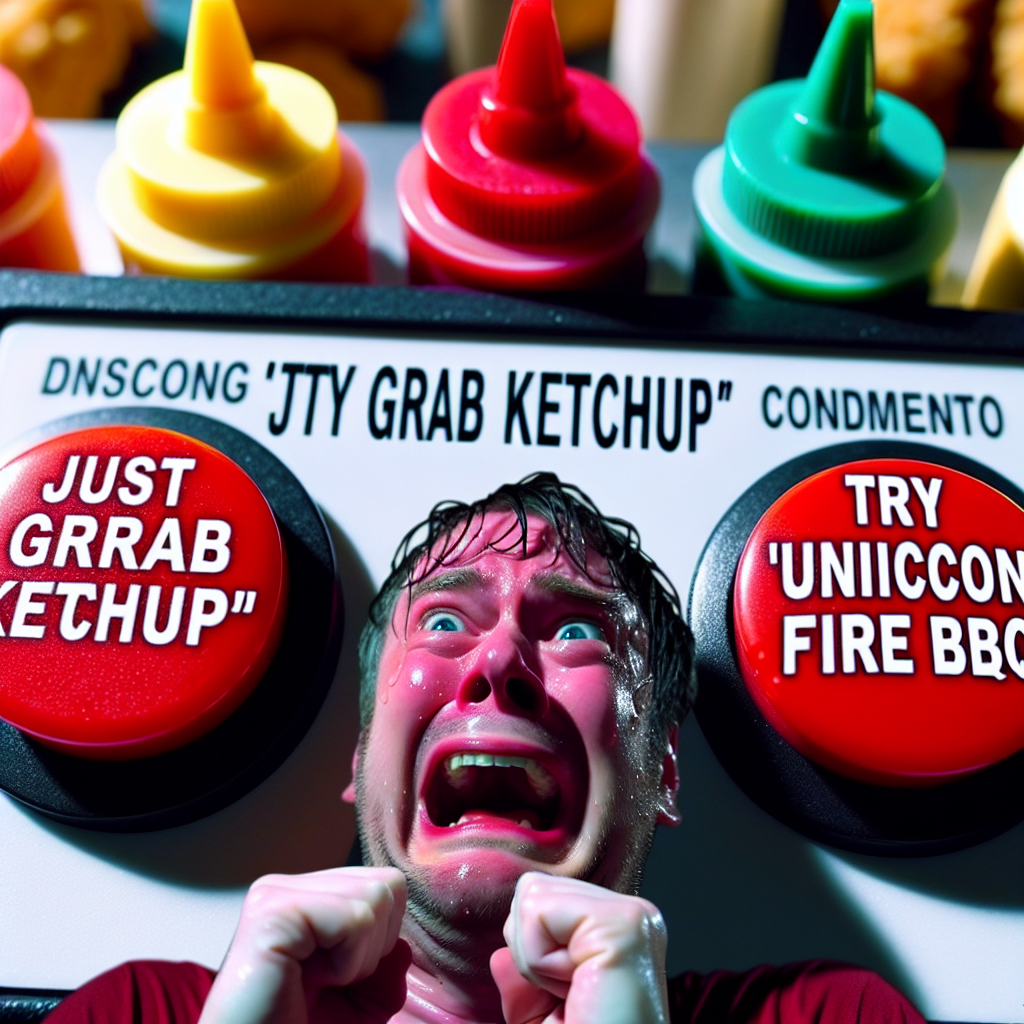 When You Want Nuggets but Can't Decide on Dipping Sauce