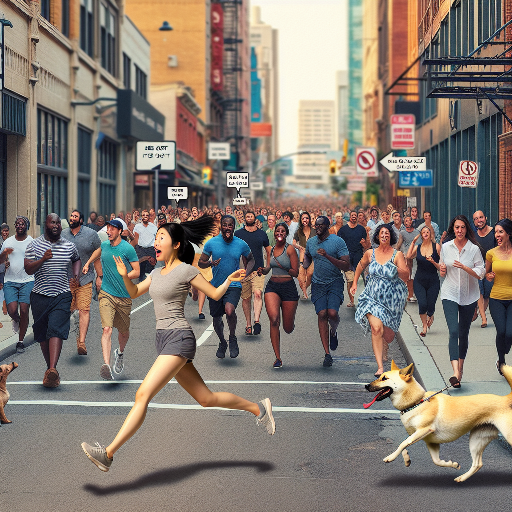 When You Just Want to See Someone Running Like a Goofball