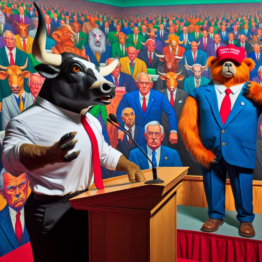 Bull vs. Trump: When Politics Meets the Barnyard