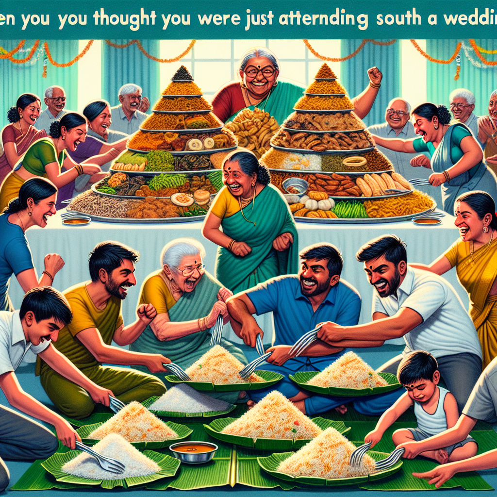 When You Realize South Indian Weddings Are a Full-Contact Sport!