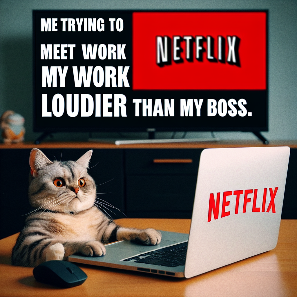 When Deadline Meets Netflix: A Purr-fect Dilemma