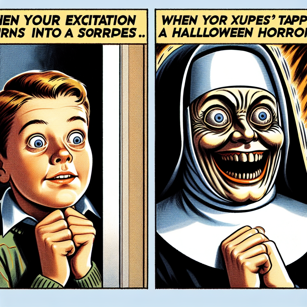 When You See a Nun and Remember It's Halloween