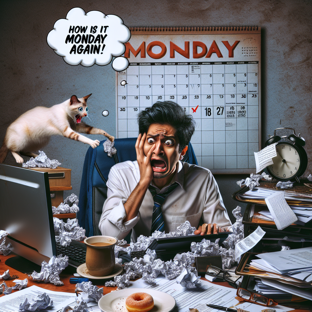When You Realize It's Monday Again: The Ultimate Meme