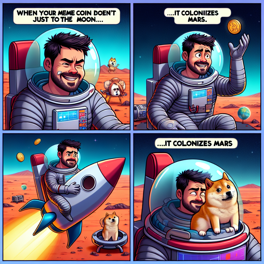 Dogelon Mars Rocket Takes Off: Meme Humor at Its Best
