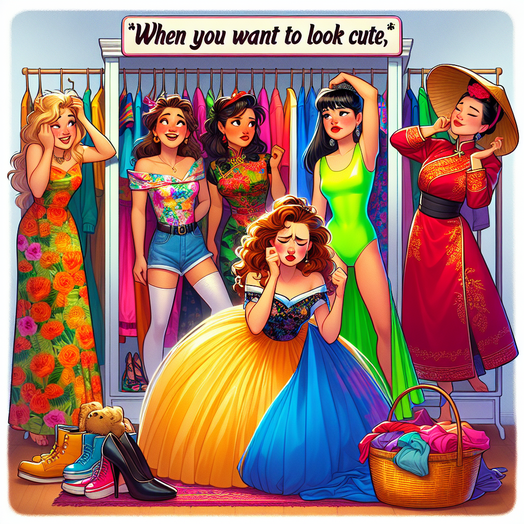 Disney Ladies in Retro: When You Can't Decide What to Wear