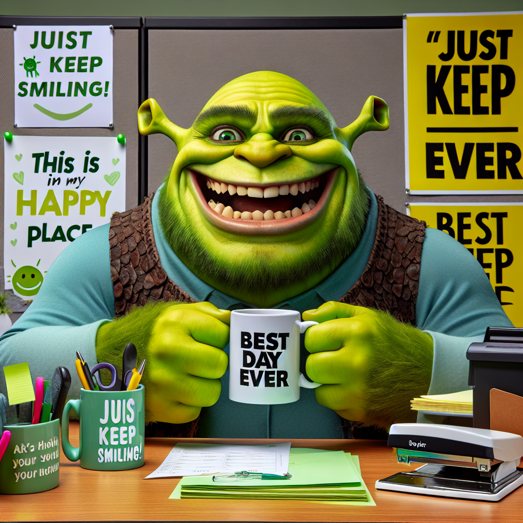 Shrek Smiling: The Unexpected Joy of Ordinary Life
