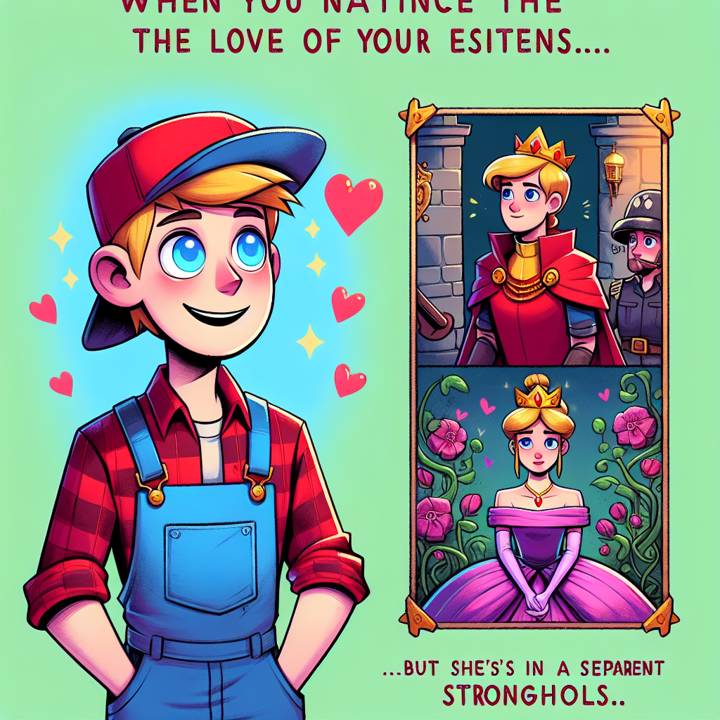 Mario's Love Life: When Peach Is Always in Another Castle