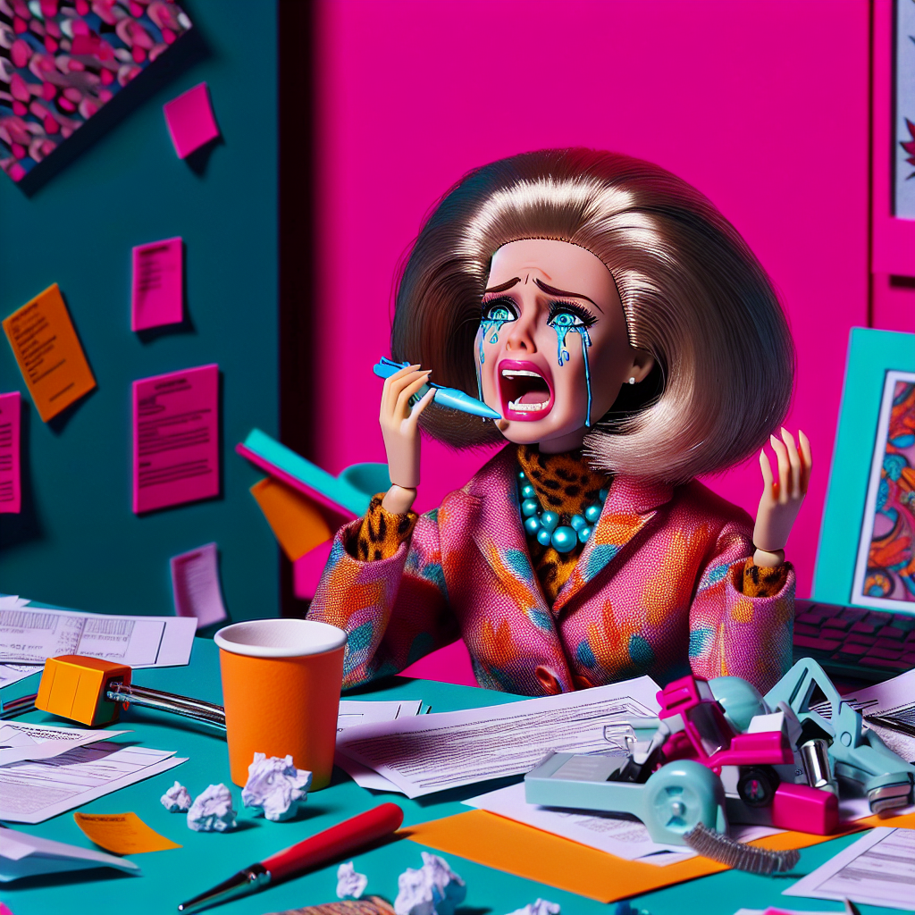 When Barbie Faces Real-World Problems