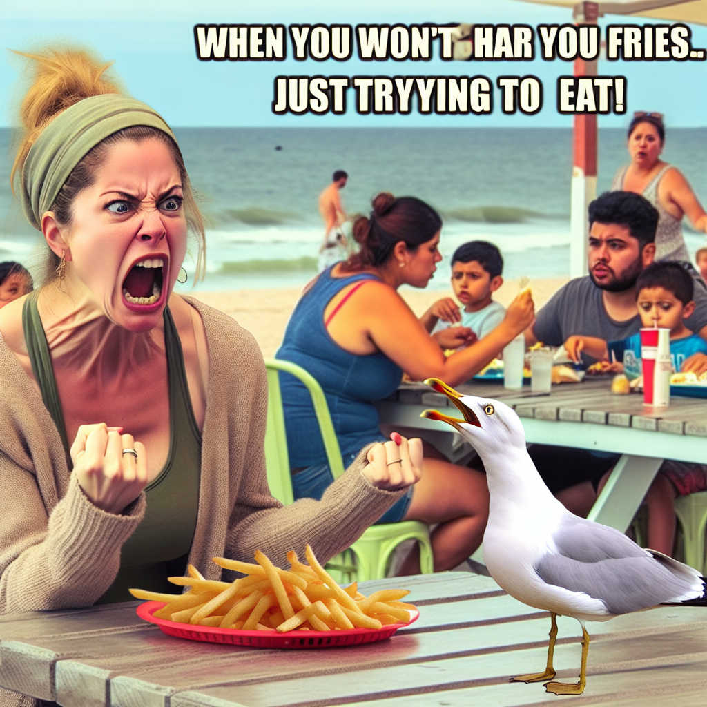 When Seagulls Get Hangry: A Coastal Comedy