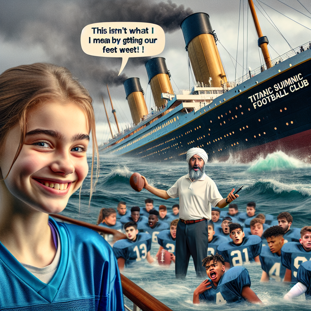 Titanic Meets Football: The Ultimate Game Day Disaster!