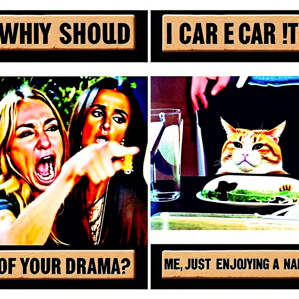 When Titanic Meets Cats: A Purr-fectly Funny Scenario!