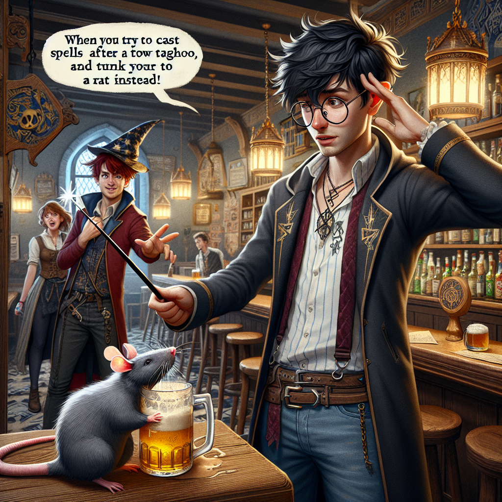 When Harry Potter Hits the Butterbeer Too Hard