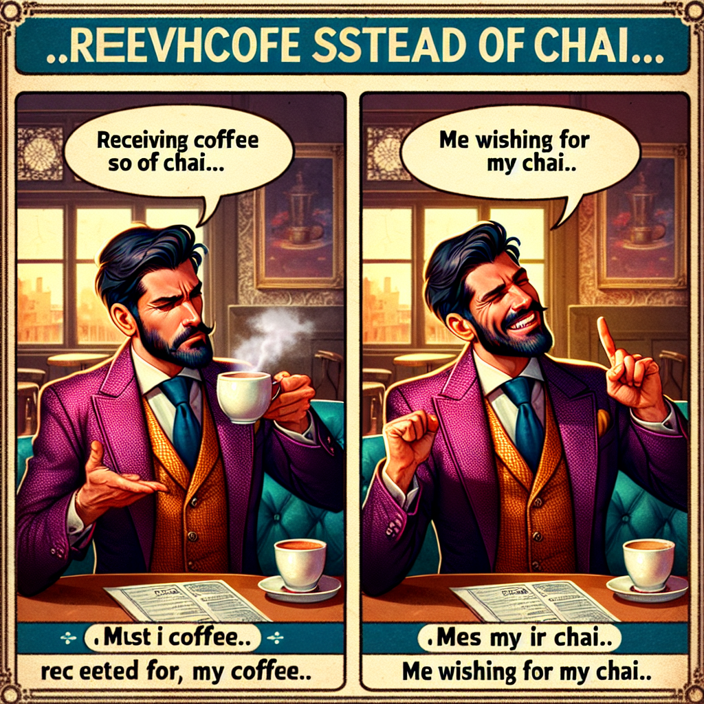 When You Order Chai and Get Coffee Instead: The Ultimate Betrayal!