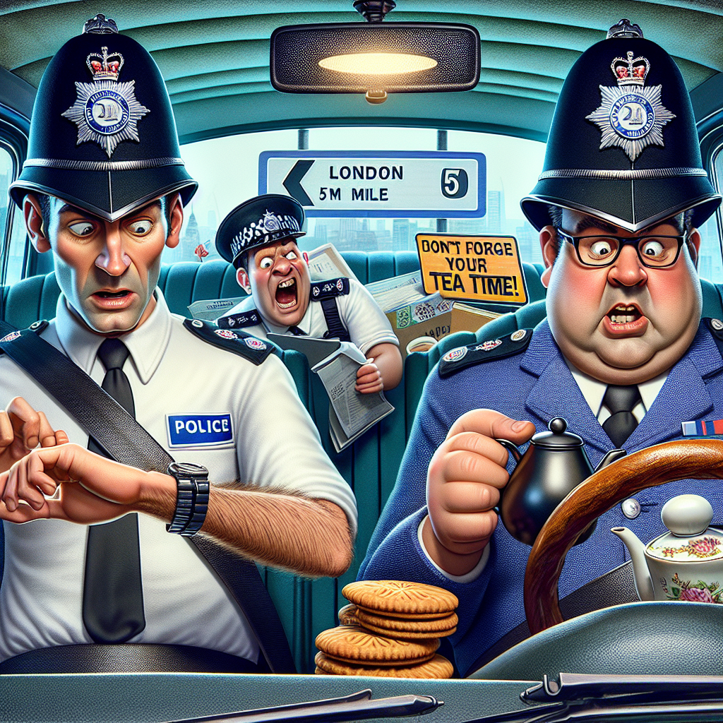 When British Cops Are Late to Tea Time