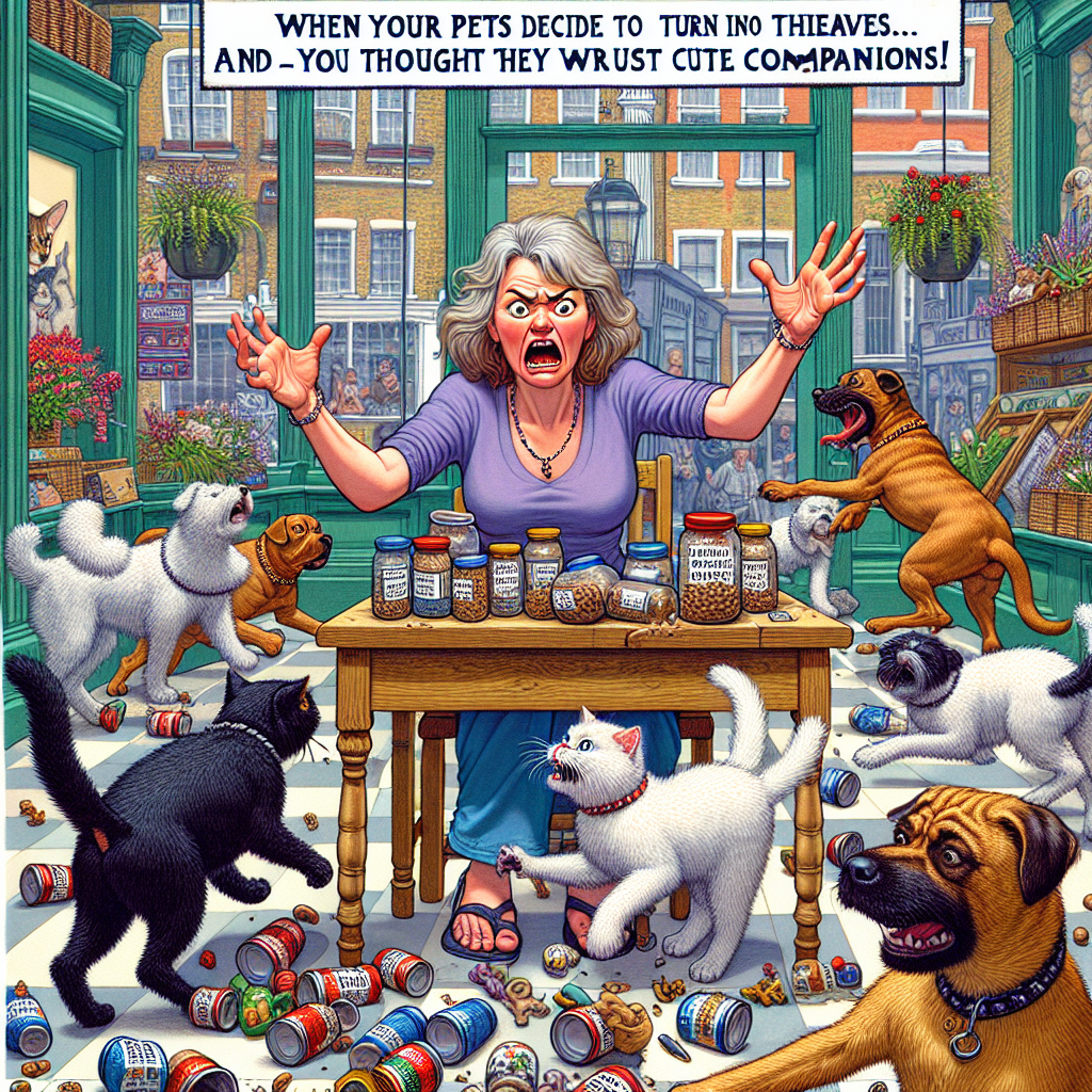 When Cats and Dogs Raid a Pet Shop: Ultimate Chaos!