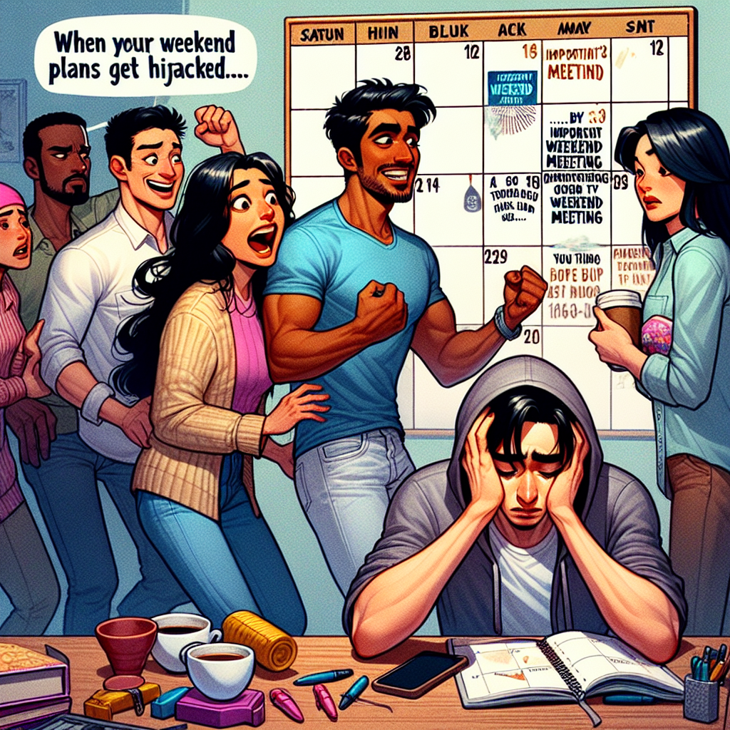 When Weekend Plans Get Hijacked by Meetings