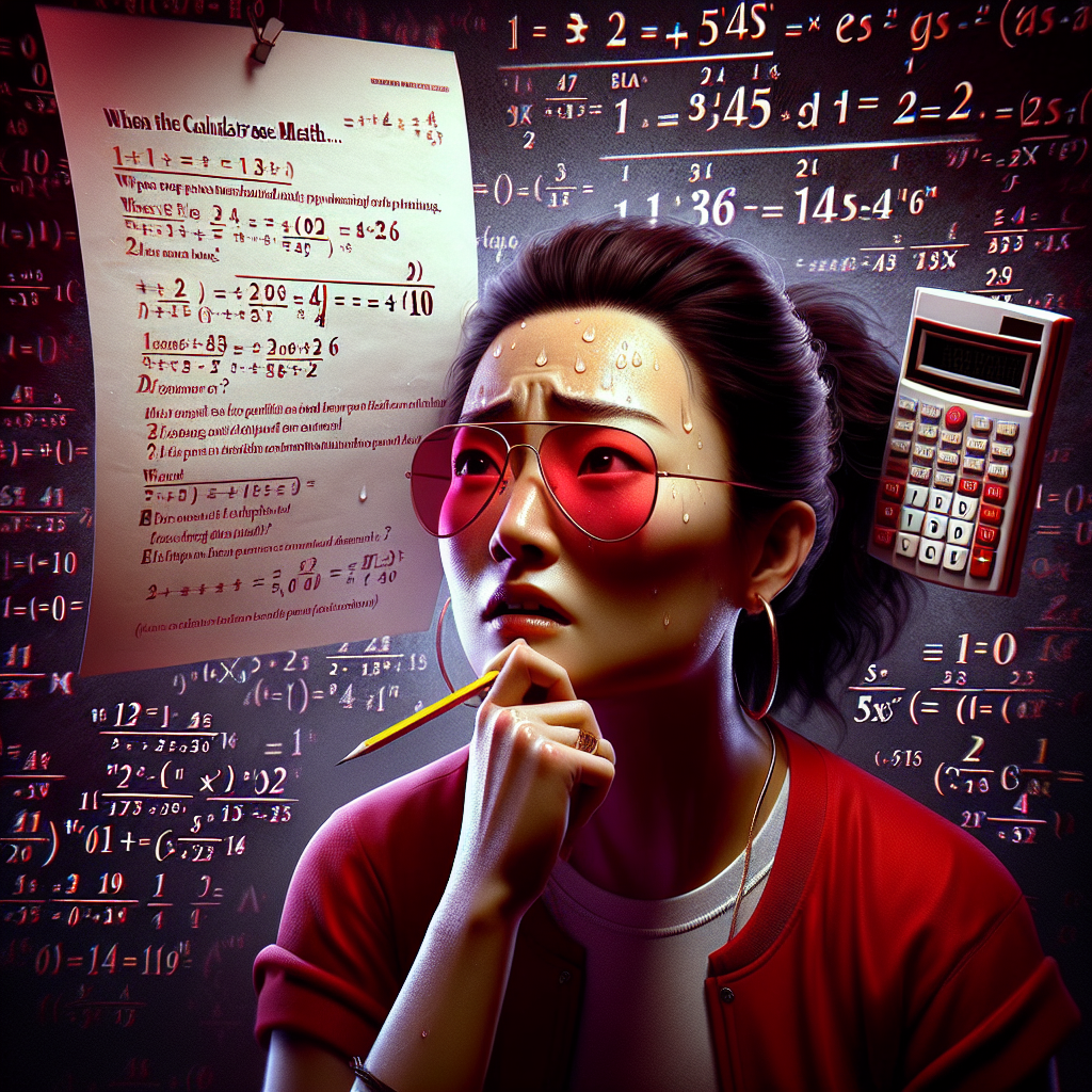 When You Think You've Done Math Right, But... 🤔