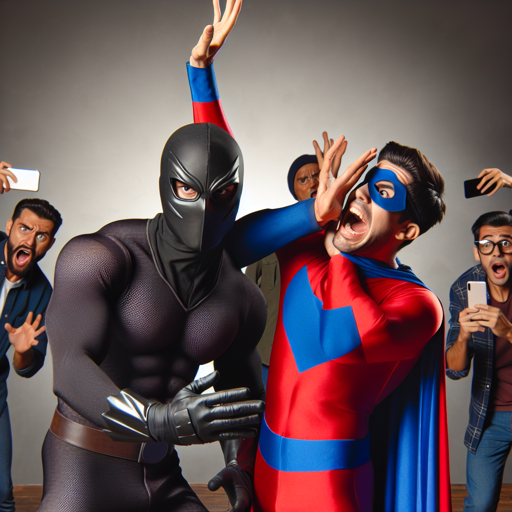 When Batman Meets Spider-Man: Epic Showdown or Friendly Banter!