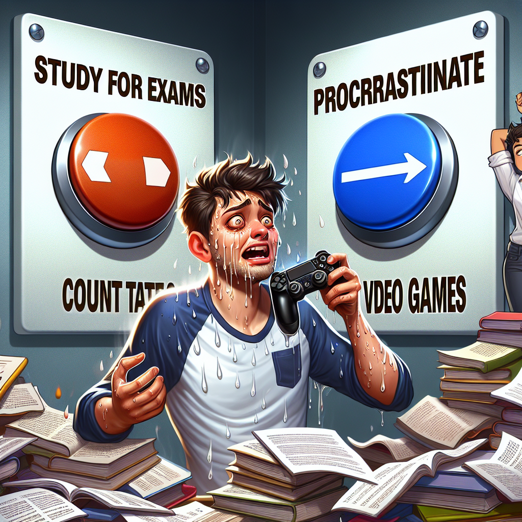 When Exam Day Hits Hard: A Relatable Struggle