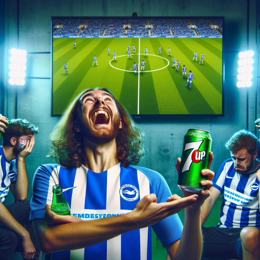 Brighton FC Fans Choosing 7Up Over Their Team's Performance