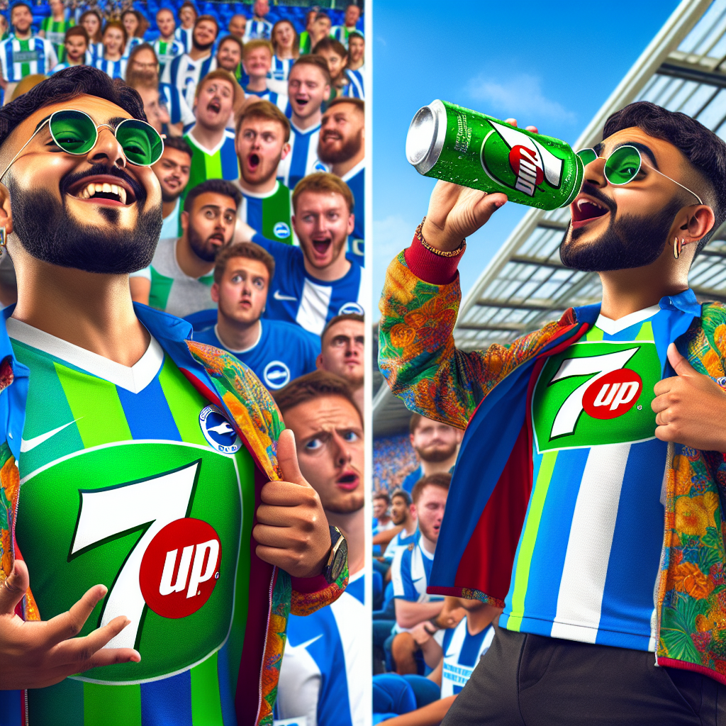 When Your Football Shirt Gets a Refreshment Upgrade
