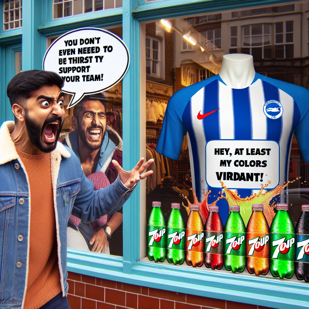 Brighton FC Shirts and 7UP: The Ultimate Matchday Combo