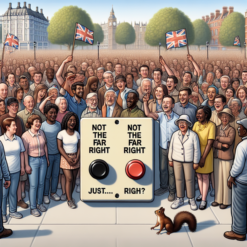 When You're Just Right and Not Far Right: A British Affair