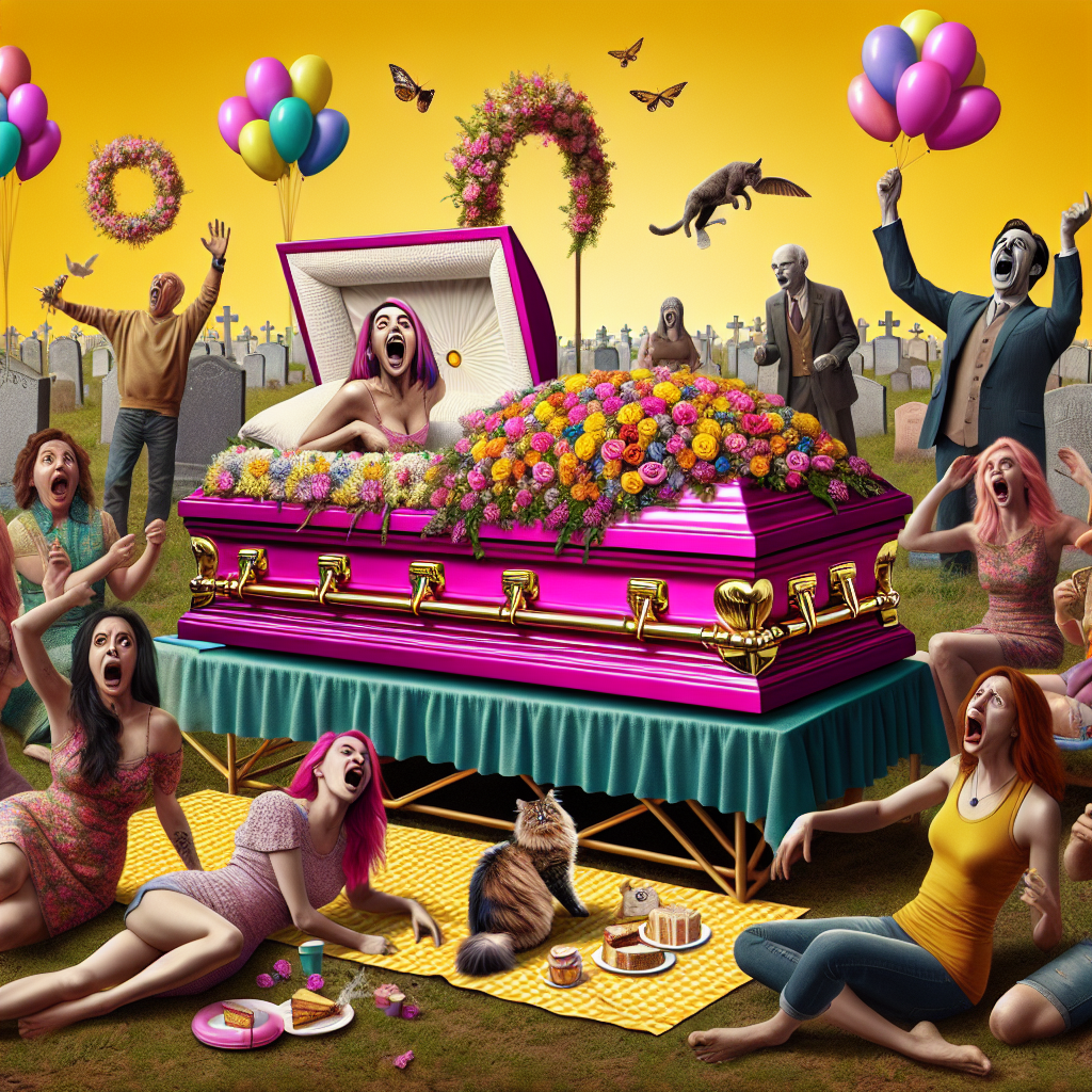 When You're Trying to Celebrate Life but Call it a Funeral!