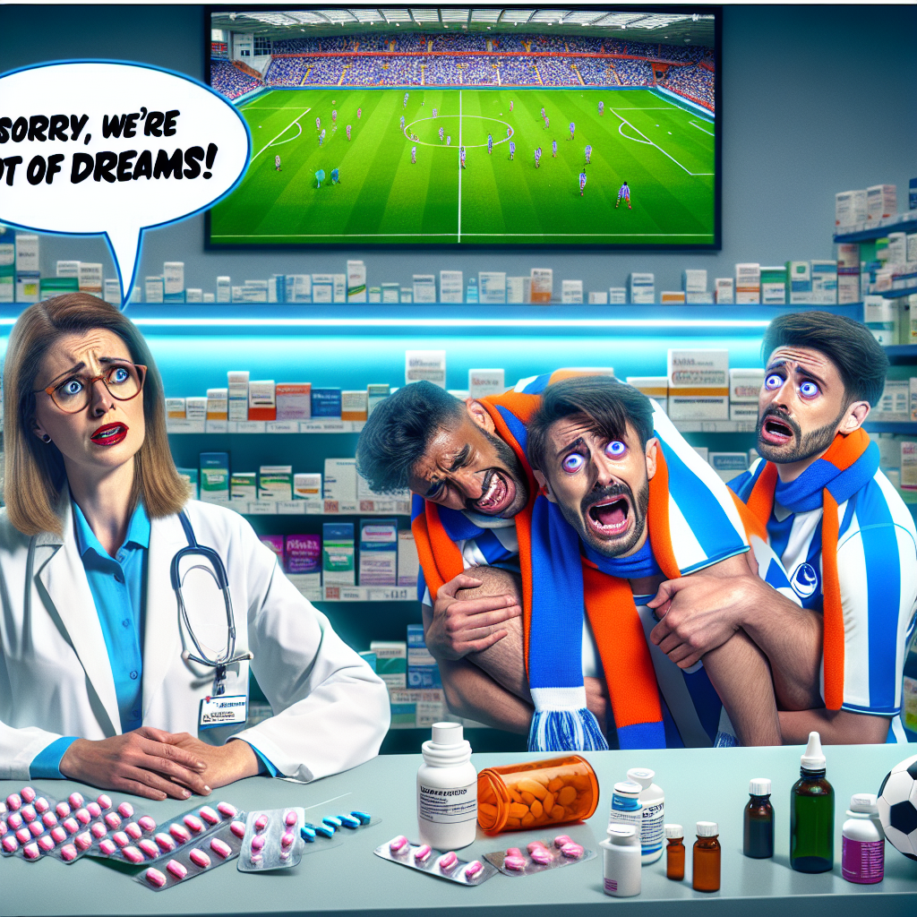 Chemist vs. Football Fans: A Hilarious Sleepy Story