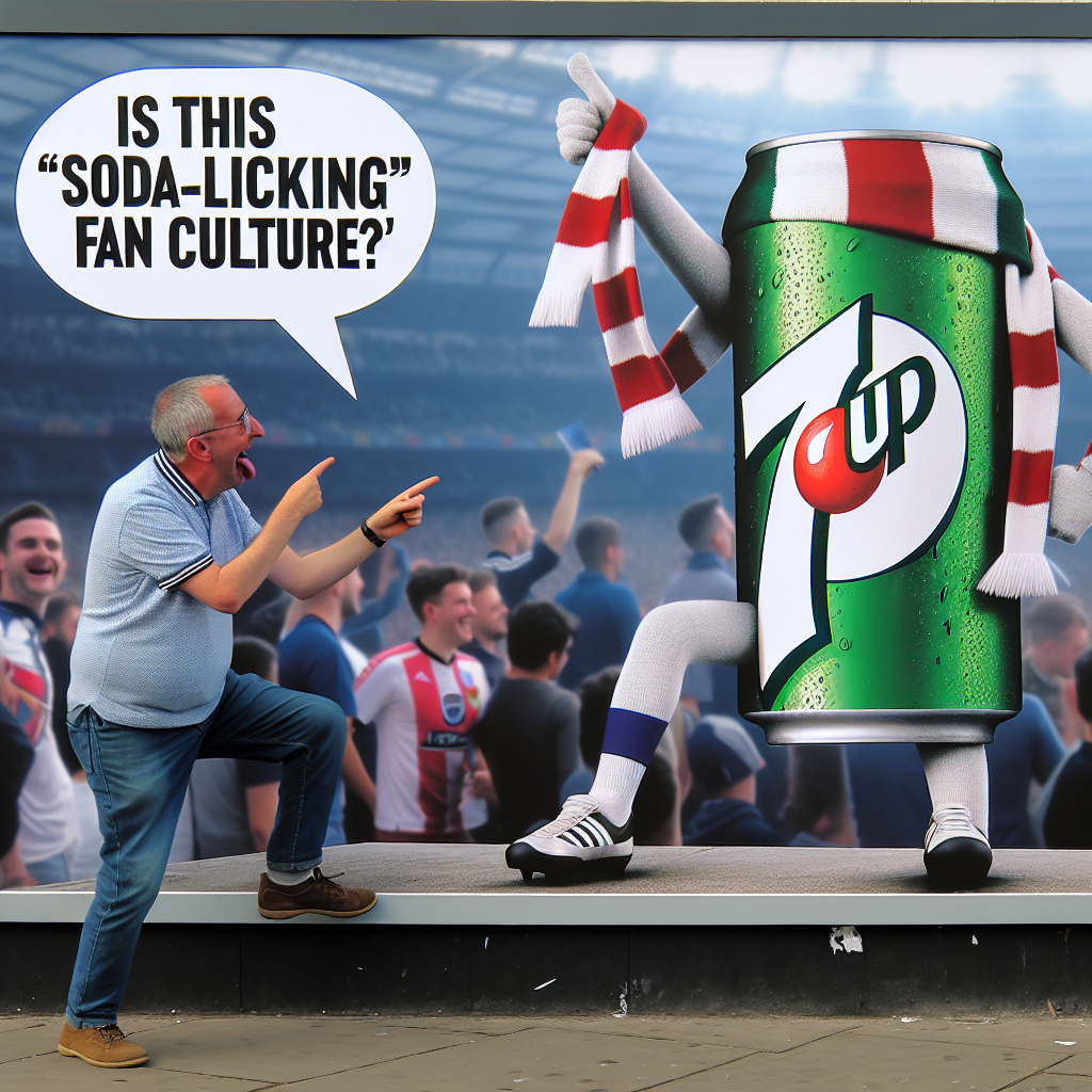 Brighton FC Fans Meet Their Quirky New Mascot: 7up Can Madness