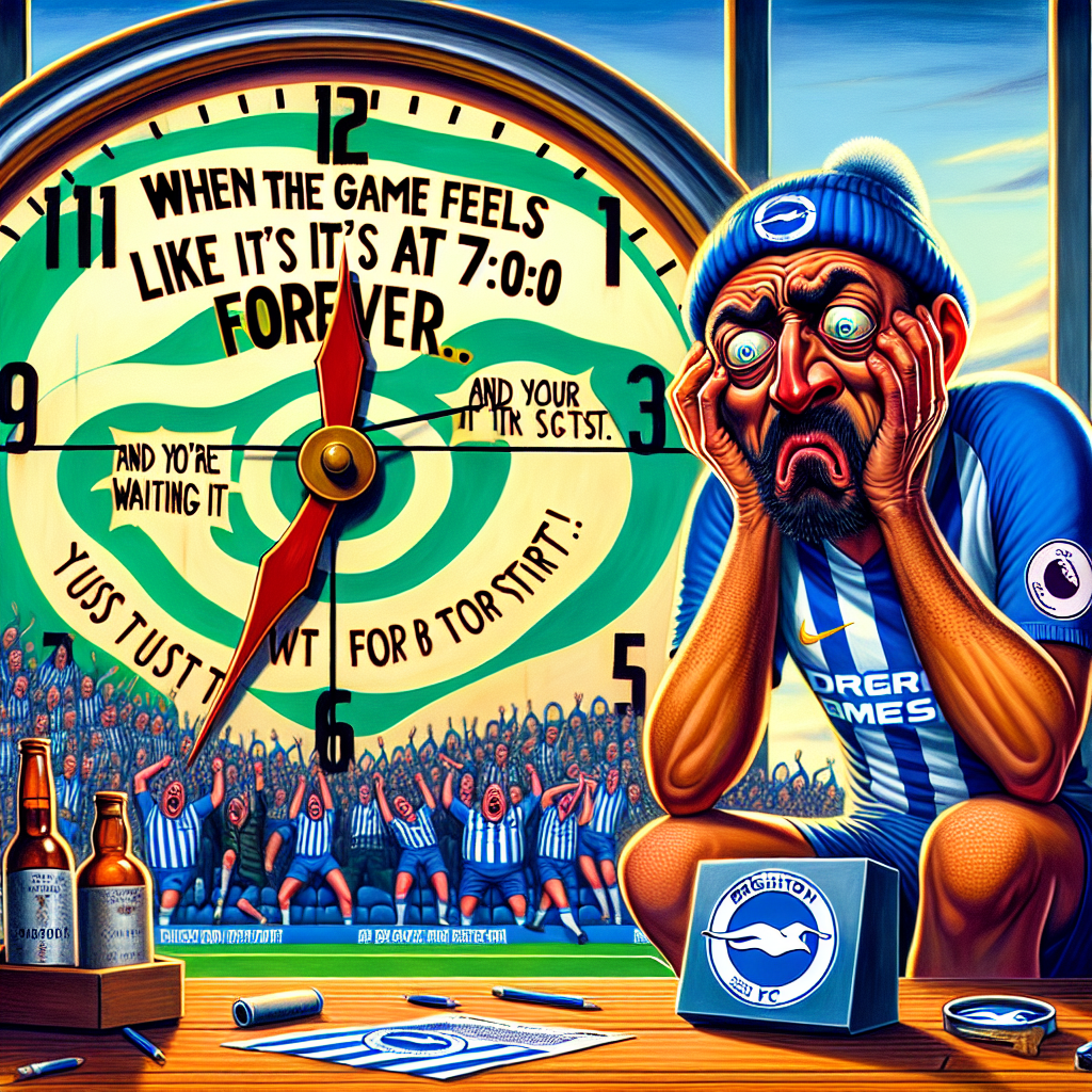 When Your Brighton FC Clock is Always Late but Never Early!