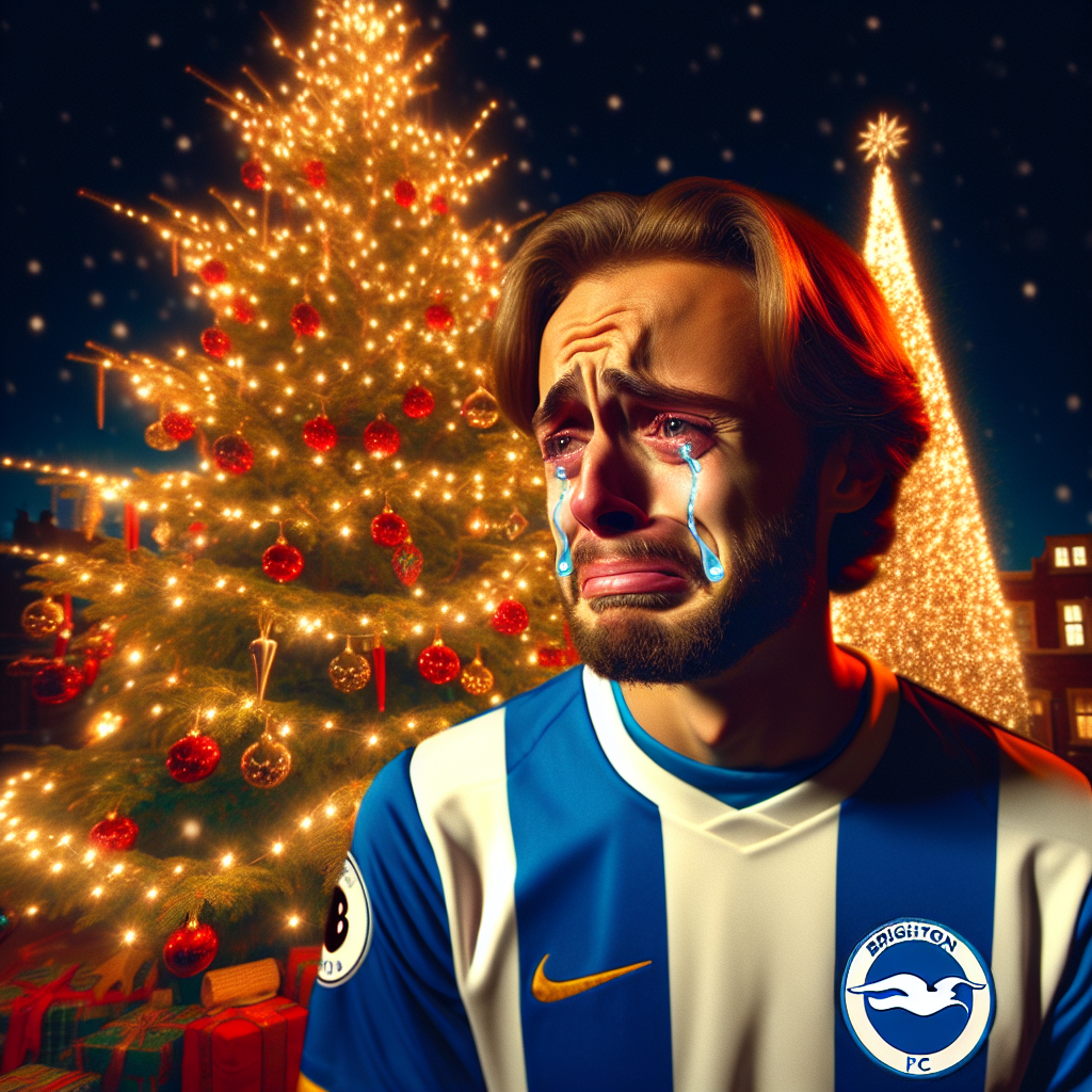 Brighton FC Fan Emotional Over Christmas Tree's Number 7