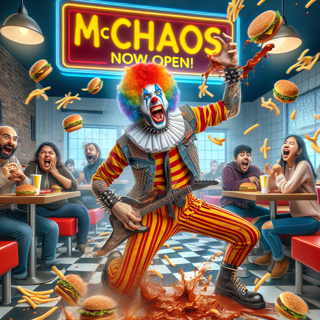 Ronald McDonald Goes Wild: Fast Food Chaos Unleashed!