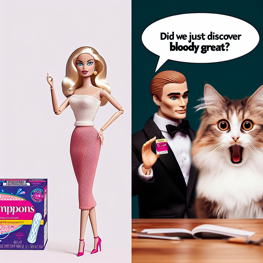 When Barbie Meets Her Monthly Visitor: A Bloody Great Meme!
